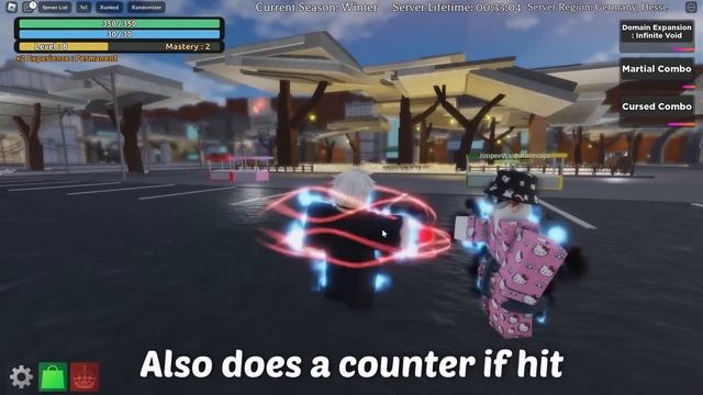 Obtaining The NEW Gojo Rework In Sakura Stand смотреть онлайн