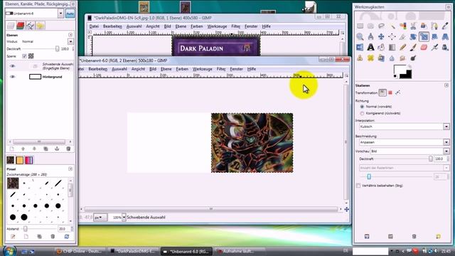 [Tutorial] Wie erstelle ich eine Signatur für Forums mit Gimp Teil 1 1/2 смотреть онлайн