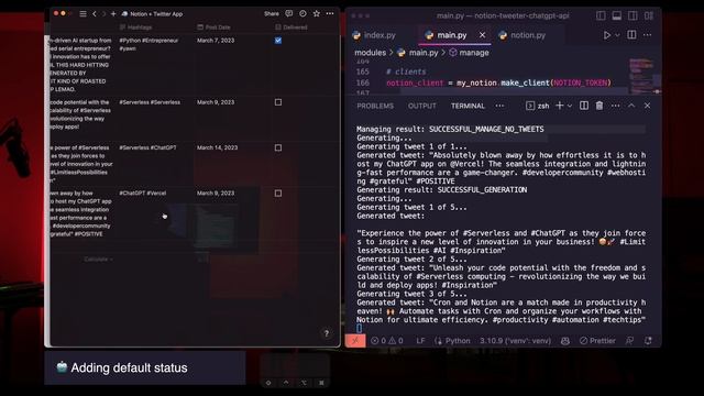 Survive the AI age: Managing AI generated content with Notion, Python, Vercel, and Cron. смотреть онлайн
