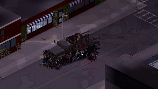 Project Zomboid | 83 AM General M923 Hillbilly Guntruck Mod смотреть онлайн