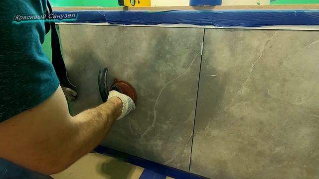 Укладка плитки в ванной загородного дома. Все этапы, стоит посмотреть!!! смотреть онлайн