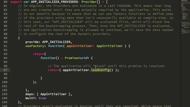 Defining Dynamic AJAX-Driven Service Providers Using APP_INITIALIZER In Angular 6.1.4 смотреть онлайн