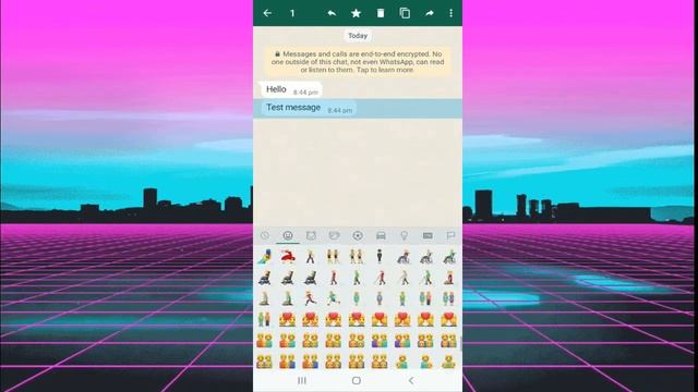 How to React With Any Emoji on WhatsApp Message смотреть онлайн