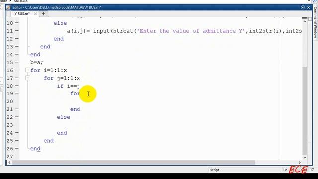 BUS admittance matrix or Y BUS matrix formation with example | MATLAB Programming Tutorial смотреть онлайн