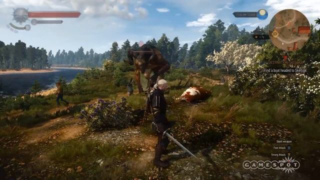 Chort: The Cow Monster - The Witcher 3: Wild Hunt смотреть онлайн