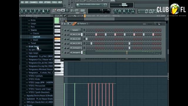 #58 Фишки в FL Studio- Драм луп своими руками смотреть онлайн