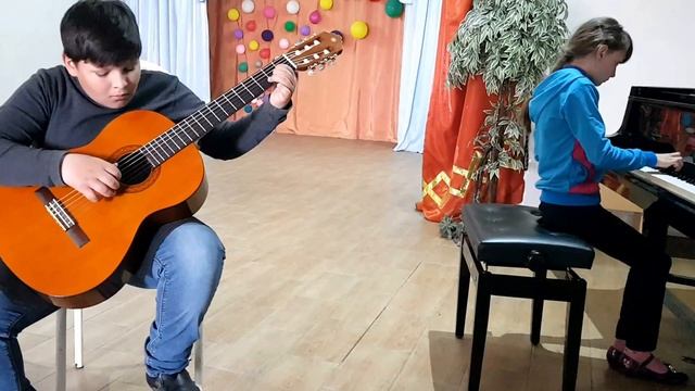 Чернышовы Света и Вова "ДШИ ст. Должанская" смотреть онлайн