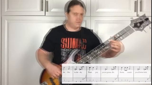 How To Play Electric Funeral by Black Sabbath [Bass Lesson + TAB] смотреть онлайн