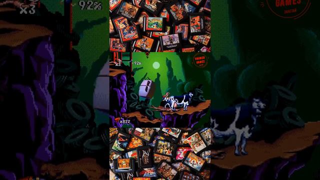 Earthworm Jim #vagnerdmitriy #ретропонедельник #sega #segamegadrive2 #shorts смотреть онлайн