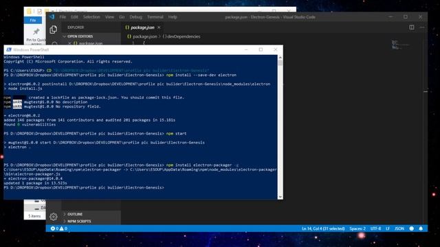 Electron: Building and packaging app смотреть онлайн