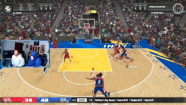 NBA 2k24 Wager IRL, with 300LB Ginger смотреть онлайн
