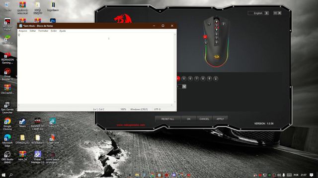 [Tutoria] Como Configurar O Macro do Mouse Redragon Cobra M711 смотреть онлайн
