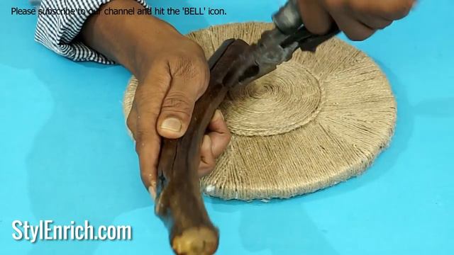 DIY Easy Room Decor Jute Wall Hanging | Best Out Of Waste Rope Craft Idea | Twine Ideas Room Decor