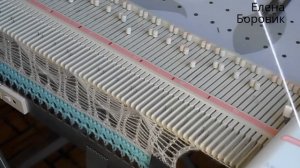 Палантин за час на машине Silver Reed LK150 (Сильвер рид ЛК 150)