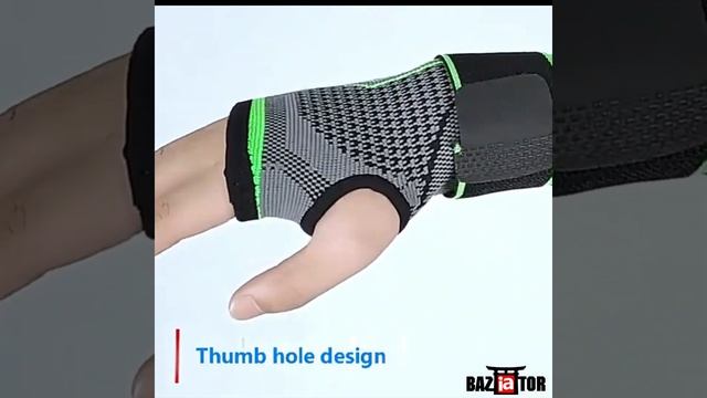 Бандаж компрессионный суппорт для фиксации кистей рук и лучезапястный сустав. BAZIATOR смотреть онлайн