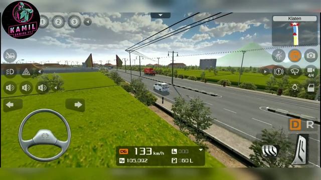 Bus Simulator Indonesia - Toyota Alphard 350G Car Mod Bussid - Android Gameplay смотреть онлайн