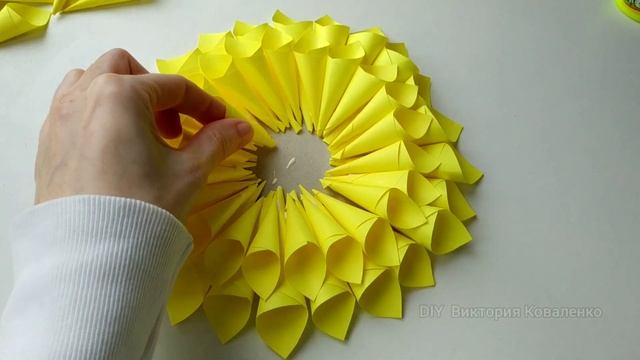 Paper crafts wall hanging | Room decor ideas | Объемный 3Д цветок из бумаги | Поделки из бумаги смотреть онлайн