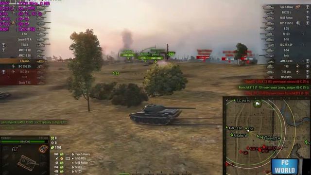 Тест производительности World of Tanks на gtx 650 ti(2 гб)! HD смотреть онлайн