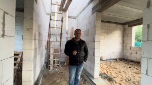 КАК НАЧАТЬ КЛАДКУ ПОСЛЕ УКЛАДКИ ПЛИТ ПЕРЕКРЫТИЯ / КАК УЛОЖИТЬ ПЕРВЫЙ РЯД БЛОКОВ