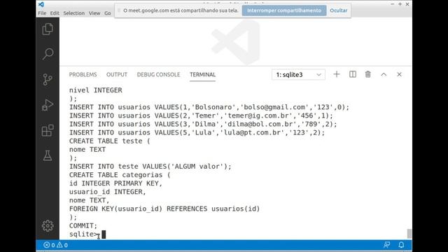 Relacionando tabelas no SQLite смотреть онлайн