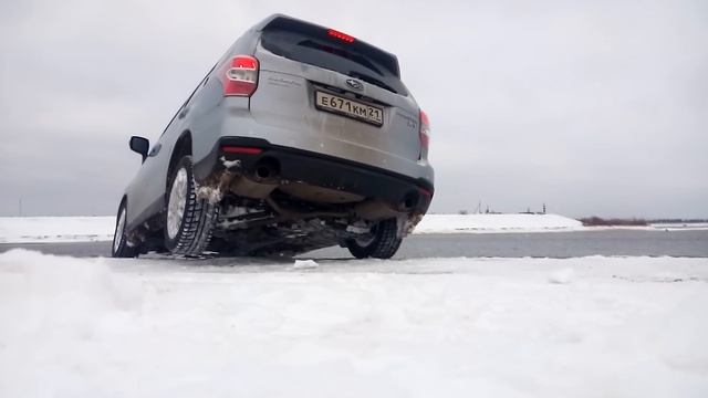 Диагональное вывешивание Subaru forester XT 2014 смотреть онлайн