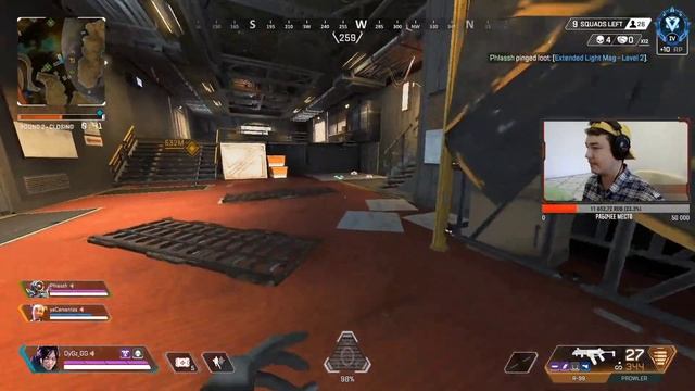 КРАСИВО ВЫТАЩИЛ ИГРУ В СОЛО - ЛУЧШИЕ ИГРЫ APEX LEGENDS смотреть онлайн