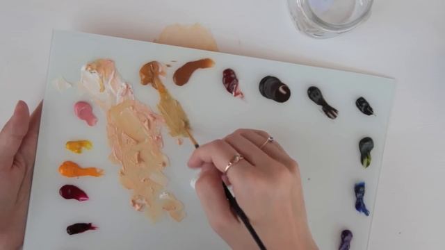PAINTING SKIN TONES ♥ The Basics (my approach, simplified) LenaDanya смотреть онлайн