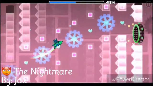 Geometry Dash | Мой первый демон! The Nightmare (By: Jax) смотреть онлайн