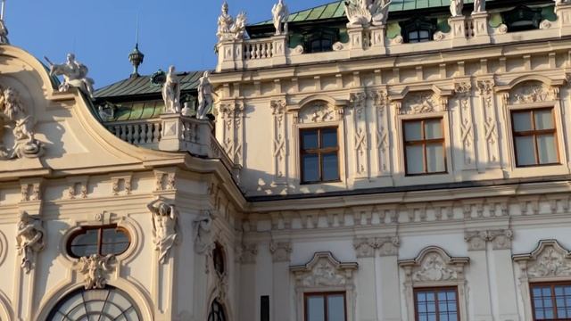 Дворец Бельведер Австрия | Стиль Барокко | Экскурсия по Вене #искусствовмассы смотреть онлайн