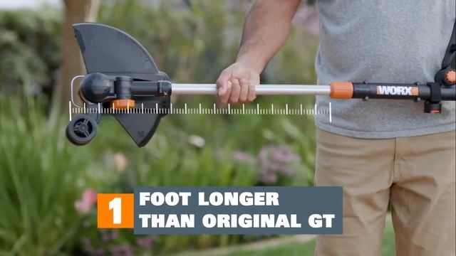 WORX WG931 20V Cordless Lawn Care System Kit Review - Best Battery Powered Hedge Trimmer смотреть онлайн