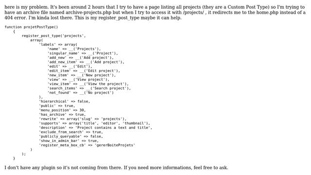 Wordpress: List custom post type but redirects to home page (2 Solutions!!) смотреть онлайн