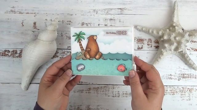 Clip of interactive fishing bear card смотреть онлайн