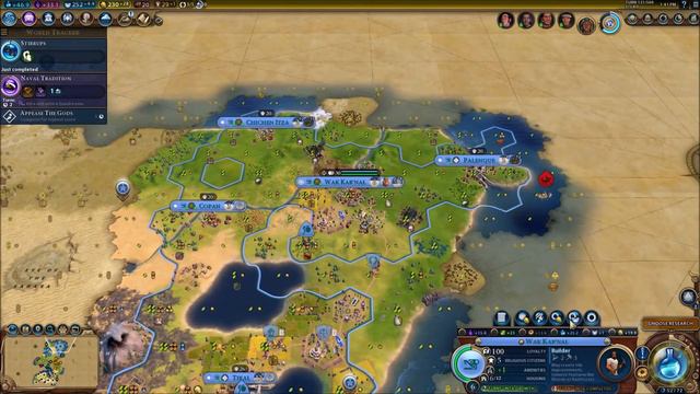 Let’s Play Civilization VI Maya (Apocalypse Mode) #2 смотреть онлайн