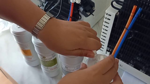 cuckoo water purifier Xcel [HOW TO SET NEW FILTERATION] смотреть онлайн