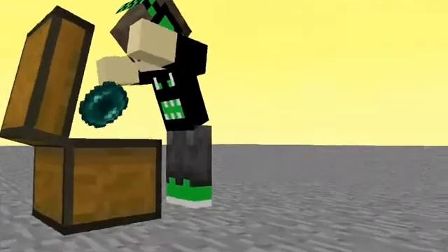 Mini-animation's minecraft #3 (Forke) Ender perl ха-ха смотреть онлайн