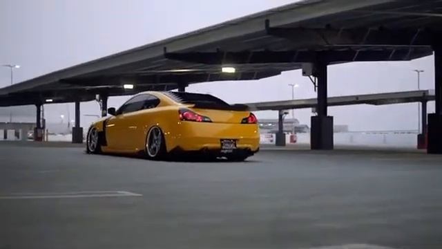 Bagged Yellow G37 Coupe | #g37coupe #bagged #carbon #infiniti #airliftperformance #showcar #q50 #g3 смотреть онлайн