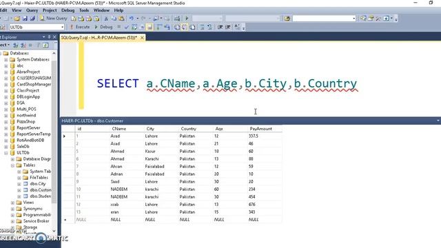 SELF JOIN in SQL Server Database Part 32 смотреть онлайн