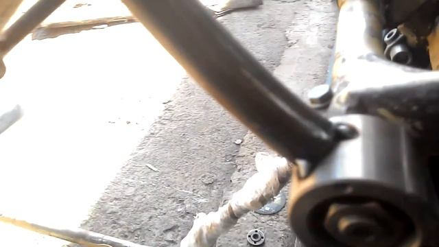 переделка рамы мотоцикла днепр часть 4. смотреть онлайн