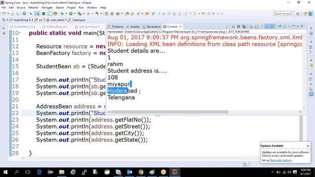 Spring FrameWork AutoWiring смотреть онлайн