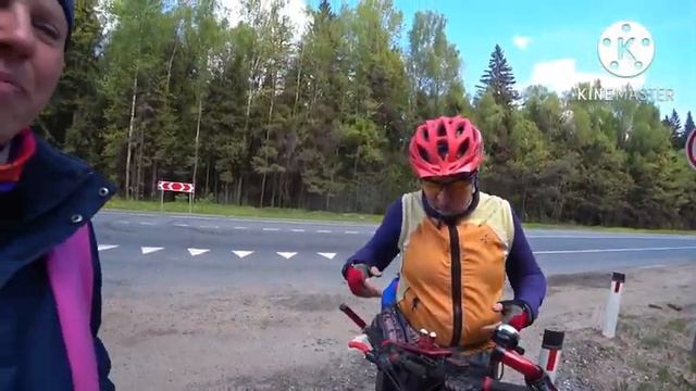 Женское велопутешествие! Великий Новгород - море! 10 день! Горки, ремонты, проехали Серпухов. смотреть онлайн