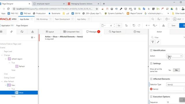 Oracle Apex 19.1 : Dynamic Action Part 10 ( with english Subtitle ) смотреть онлайн