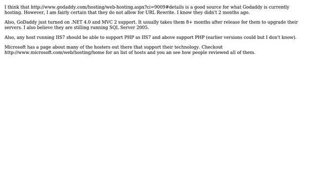 Webmasters: ASP.NET, PHP, SQL Server, MySQL hosting provider for developer? (6 Solutions!!) смотреть онлайн