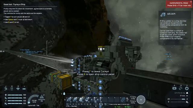 Space Engineers - Space Elevator Tests (No Commentary) смотреть онлайн