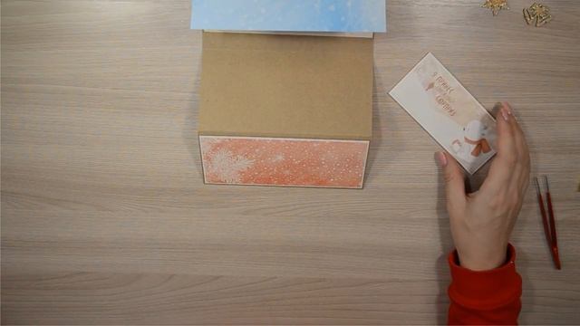 Шоколадница на новый год. Мастер-класс. Скрапбукинг. смотреть онлайн