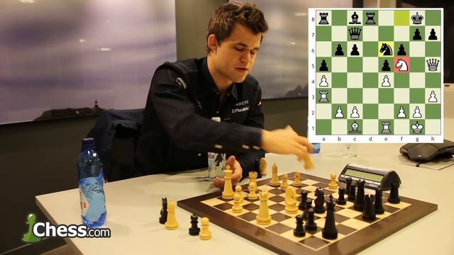 Magnus Carlsen Reviews World Championship Game 2 Victory Over Anand смотреть онлайн