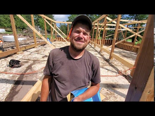 Putting on blue skin/ Our Off grid Adventure смотреть онлайн