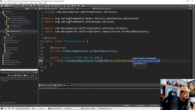 Padrão camadas e exceções em Java web Spring Boot - Aulão #012 смотреть онлайн