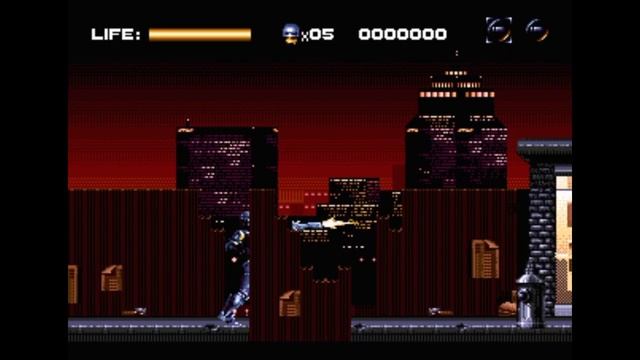 Sega Mega Drive 2 (Smd) 16-bit Robocop Versus The Terminator Stage 1