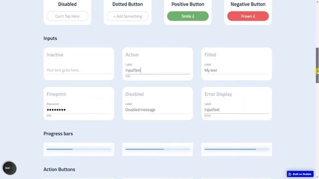 Bubble.io Mobile UI Kit Template / Screencast смотреть онлайн