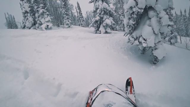 Как достать застрявший снегоход? EP#223 смотреть онлайн